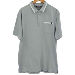 Travis Matthew gray men’s polo shirt size xlarge
